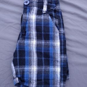 Boy plaid shorts
